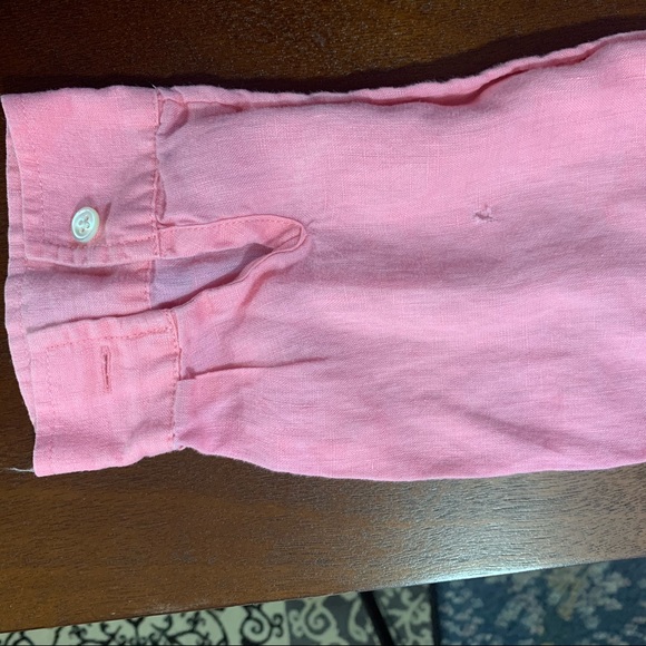 J. Jill Long Sleeve Button Down Linen Top - Picture 3 of 6